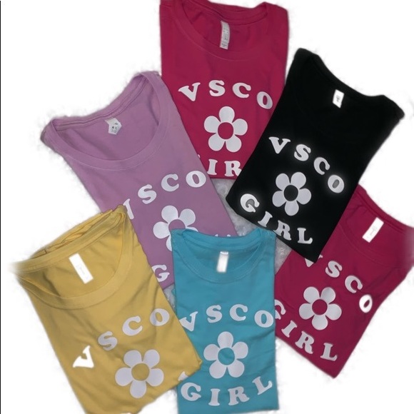 Tops - VSCO GIRL T SHIRT